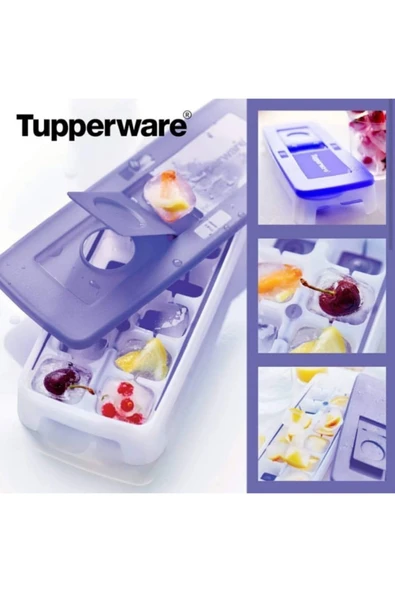 Tupperware Alaska Buz Devri Buz Kalıbı 14'lü Hsgl Mor - Resim 4