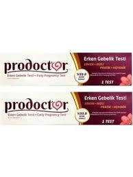 PRODOCTOR ERKEN GEBELİK TESTİ 2 ADET ürün görseli 1
