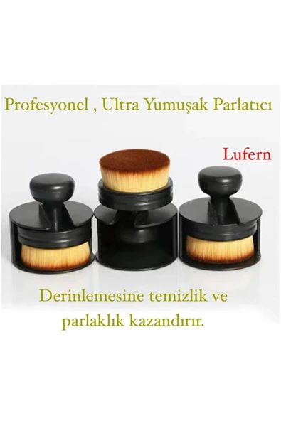 Profesyonel Siyah Plastik Lastik Parlatma Fırçası Araba Aplikatör Premium Araç Motor Özel Tasarım ürün görseli 1