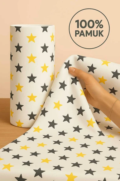 ALTINTAŞ TEKSTİL HOME&COLLECTİON Kumaş"Nevresimlik-çarşaflık-yastıklık-çanta-perde" 240 cm En %100 pamuk ürün görseli 1