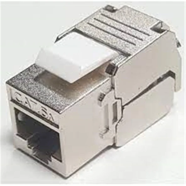Apronx APX-FTP180 CAT6A 180° FTP Keystone Jack 10 Paket ürün görseli 1