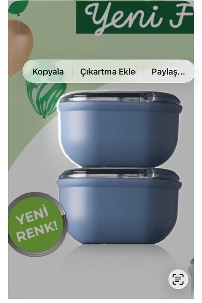 CooknKeep Pull box 450 ml 2 adet ürün görseli 1
