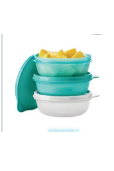 Tupperware Şeker kap 300 ml 3 lü ürün görseli 1