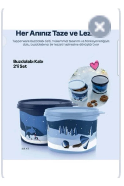 Tupperware Buzdolabı düzenleme ürün görseli 1