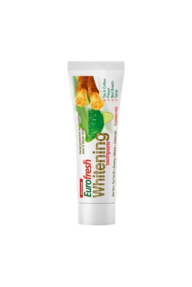 Farmasi Eurofresh Whitening Aloe Veralı Misvaklı Diş Macunu 112g ürün görseli 1