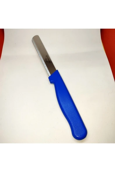 Şerife Nur Solingen Aşırı Keskin Micro Ava Model Tırtıklı Doğrama Bıçağı Mavi 1 Adet ürün görseli 1