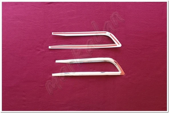 DB Chrome VW Passat B8 Sis Farı Çercevesi 2015-2019 2 Parça P.Çelik ürün görseli 1