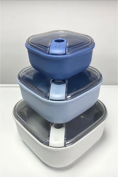 CooknKeep Pull box saklama kabı seti - Resim 3