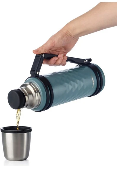 Tupperware Hep Yanımda 430 ml ve Bardaklı 1.2 L Termos Set - Resim 5