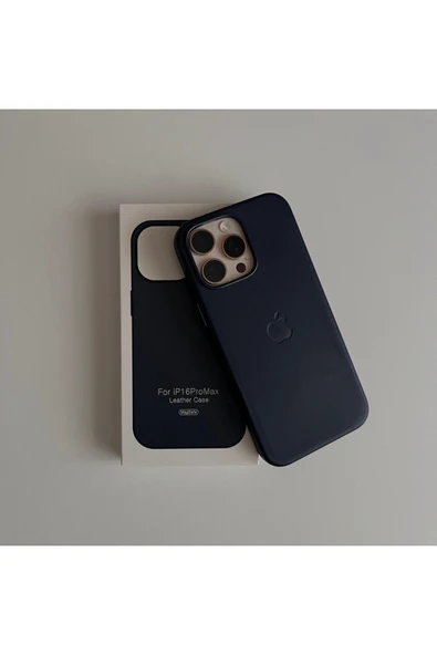 RainyFire Tech iPhone 16 Pro Max Magsafe Animasyonlu Deri Lansman Leather Kılıf ürün görseli 1