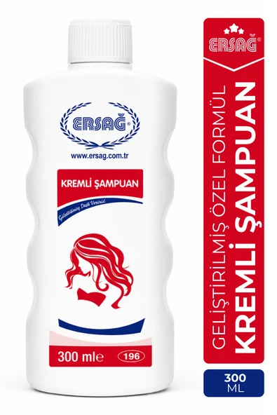 ERSAĞ Kremli Şampuan 300 ML ürün görseli 1