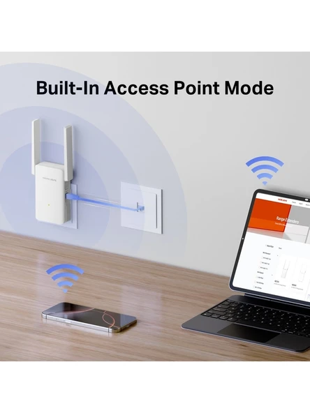 Mercusys ME80X AX3000 WiFi Range Extende - Resim 8