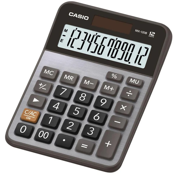 Casio MX-120B 12 Hane Masa Üstü Hesap Makinesi ürün görseli 1