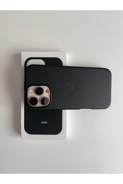 Lunex Case iPhone 16 Pro Magsafe Animasyonlu Deri Lansman Leather Kılıf ürün görseli 1