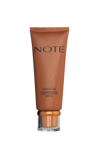 Note Sunglow 10 Işıltılı SPF 15 Bronzlaştırıcı Fondöten ürün görseli 1