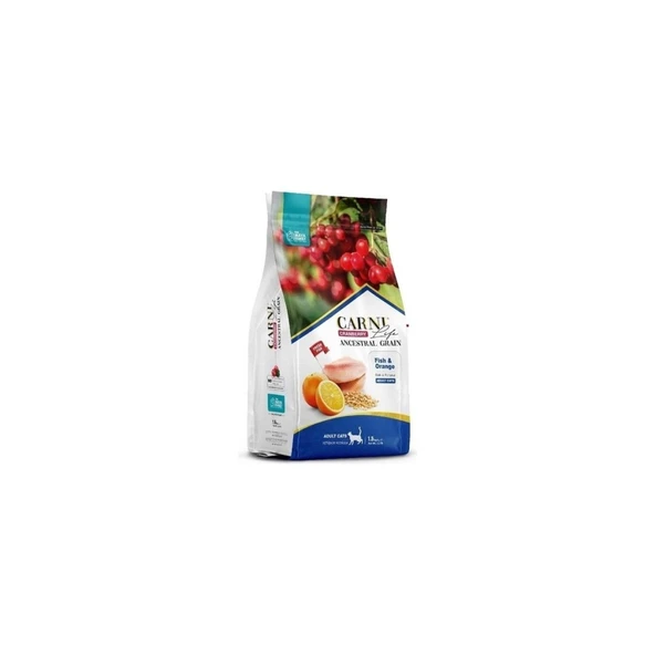 Carni Life Kızılcıklı Sterilised Somonlu & Portakallı Kısırlaştırılmış Kedi Maması 5 Kg ürün görseli 1