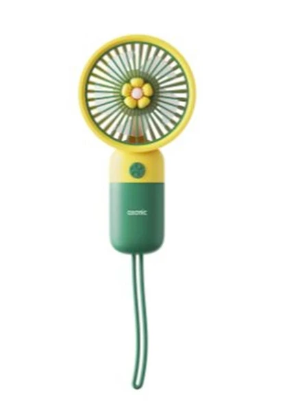 Asonic AFN24 Yeşil 250mAh Elde Taşınabilir Masaüstü Usb Fan ürün görseli 1
