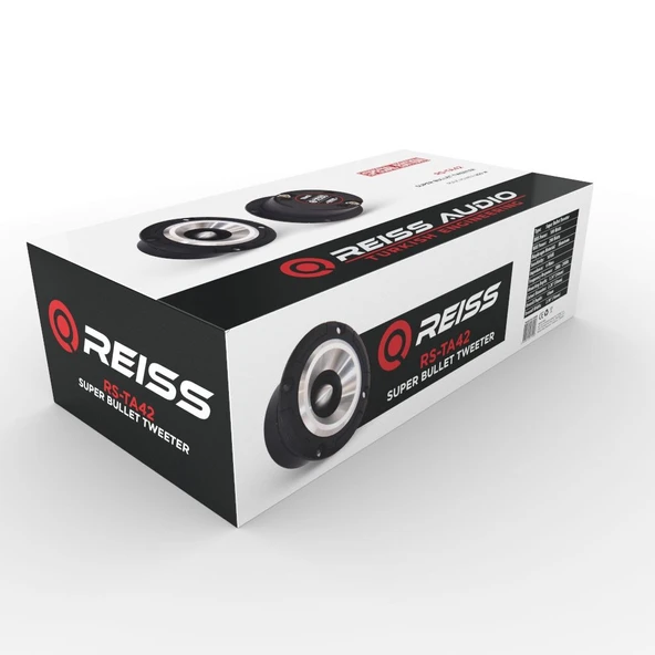 Reiss Audıo Rs-Ta42 Tweeter 8 Cm Capı 200Wat 100Rms İki Adet ürün görseli 1