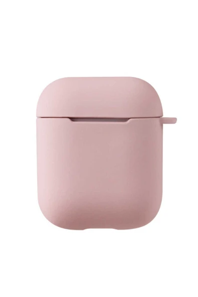 MOBAX Airpods 1 / 2 Kılıf Silikon Koruma Kılıf Airbag 11 Silikon Pembe Pembe ürün görseli 1