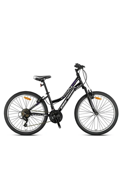 GERONI ANTHEA - 24" - MTB -13'- 21 Vites - V.B - Siyah-Gri/Mor Çocuk Bisikleti ürün görseli 1