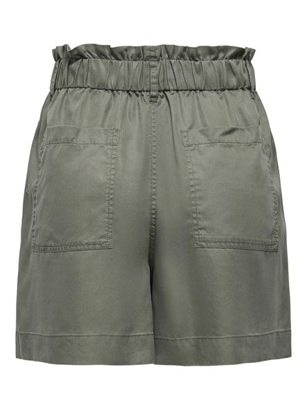 ONLY Tencel Kumaş Rahat Bayan Şort 15371404 - Resim 2