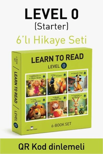 Level 0 Starter İngilizce Hikaye Seti (6 Kitap) ürün görseli 1