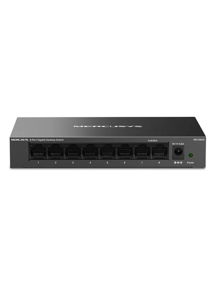 Mercusys MS108GS 8-Port Desktop Switch ürün görseli 1