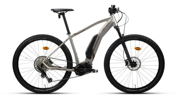 CARRARO KIFUKA E7 ERKEK DAĞ BİSİKLETİ 470H HD 29 JANT 12 VİTES NİKEL GRİ KAHVERENGİ SİYAH ürün görseli 1