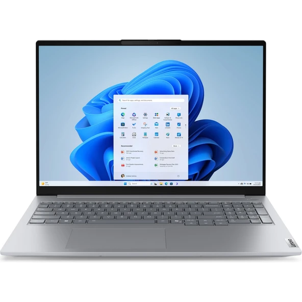 Thinkbook 16 21SK007VTX Ultra5 225U 16GB 512SSD 16" Wuxga Freedos Dizüstü Bilgisayar ürün görseli 1