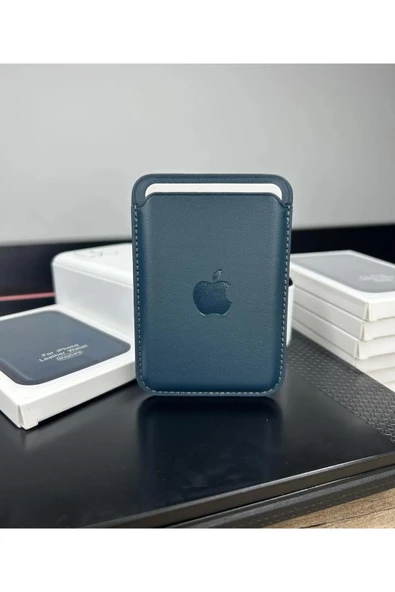 RainyFire Tech MagSafe Animasyonlu Orijinal Deri Cüzdan Tüm Modellerle Uyumlu ürün görseli 1