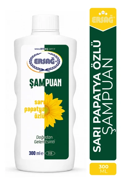 ERSAĞ Sarı Papatya Özlü Şampuan 300 ML ürün görseli 1