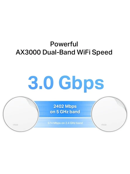 TP-LINK Deco X50-PoE(1-Pack) Mesh System - Resim 6