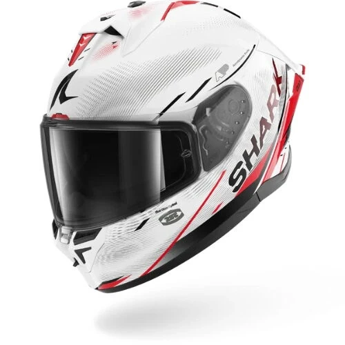 SHARK SKWAL CUP SPEED-TECH BEYAZ-KIRMIZI KAPALI KASK (PINLOCK HEDİYELİDİR) ürün görseli 1