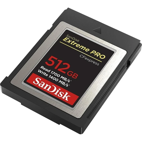 Sandisk Extreme Pro CFexpress Type B Card 512GB 1700MB/s ürün görseli 1
