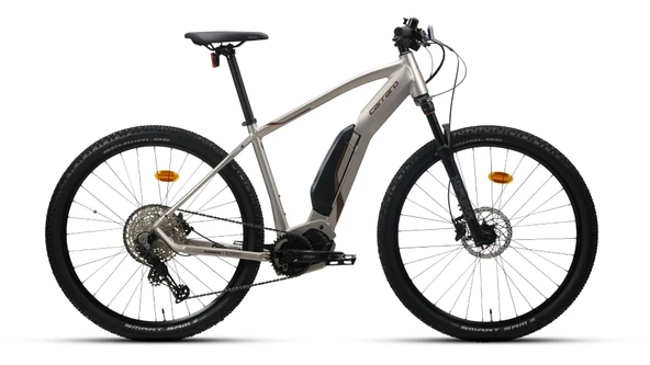 CARRARO KIFUKA E7 ERKEK DAĞ BİSİKLETİ 470H HD 29 JANT 12 VİTES NİKEL GRİ KAHVERENGİ SİYAH ürün görseli 1