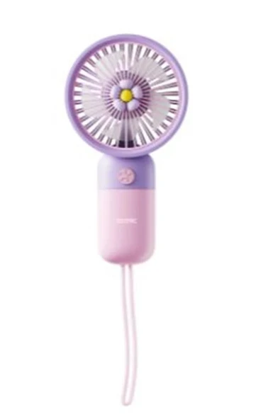 Asonic AFN24 Mor  500mAh 3 Hız Kademeli Masaüstü Usb Fan ürün görseli 1