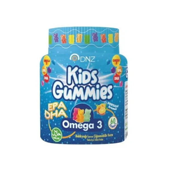 DNZ Kids Omega-3 60 Gummies 8699956001579 ürün görseli 1