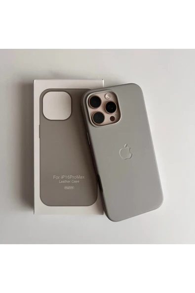RainyFire Tech iPhone 15 Pro Max Magsafe Animasyonlu Deri Lansman Leather Kılıf ürün görseli 1