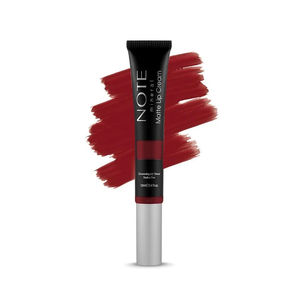 Note Cosmetics Mineral Matte Lip Cream - 04 Runway ürün görseli 1