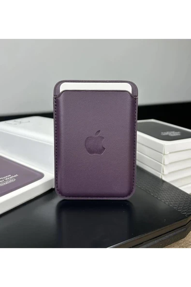 RainyFire Tech MagSafe Animasyonlu Orijinal Deri Cüzdan Tüm Modellerle Uyumlu ürün görseli 1