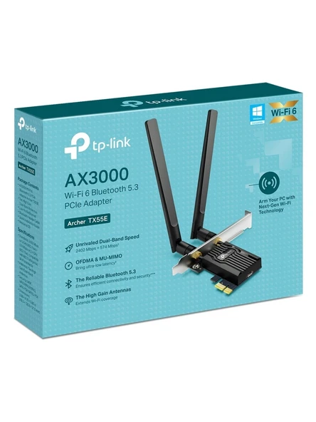 TP-LINK Archer TX55E PCI Express Adapter - Resim 5
