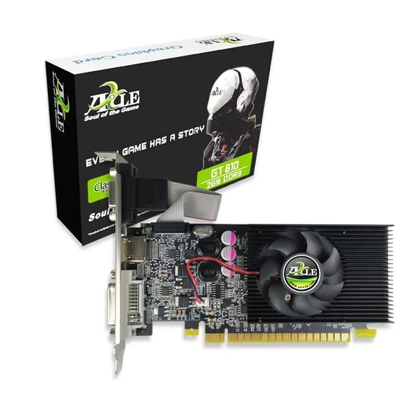 Axle GT610 2gb Ddr3 64BIT (AX-GT610-2GD3P4CDIL) Ekran Kartı ürün görseli 1