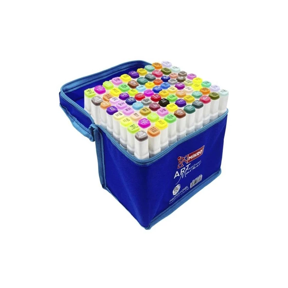 Mikro Art Çift Taraflı Marker Çantalı ZW-8001-80 ürün görseli 1