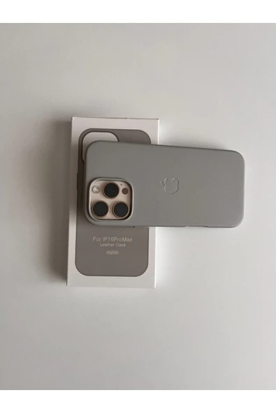 Lunex Case iPhone 16 Pro Max MagSafe Animasyonlu Deri Lansman Leather Kılıf ürün görseli 1