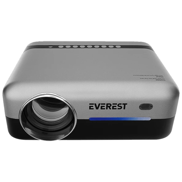 EVEREST PJ03 Upper Pro 8000 Lümen 1920X1080 FHD Gri/Siyah Projeksiyon Cihazı ürün görseli 1