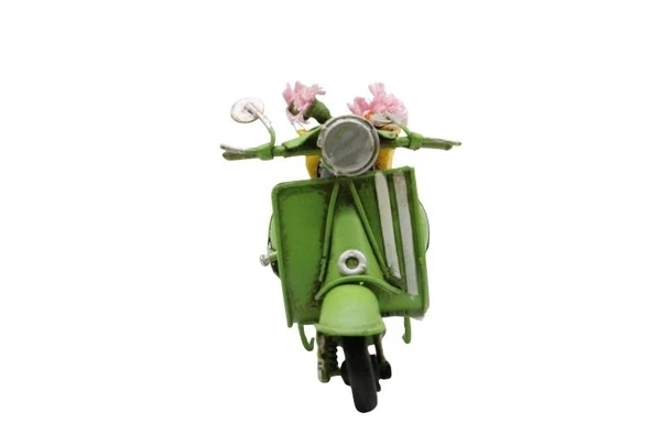 Dekoratif Metal Scooter ürün görseli 1