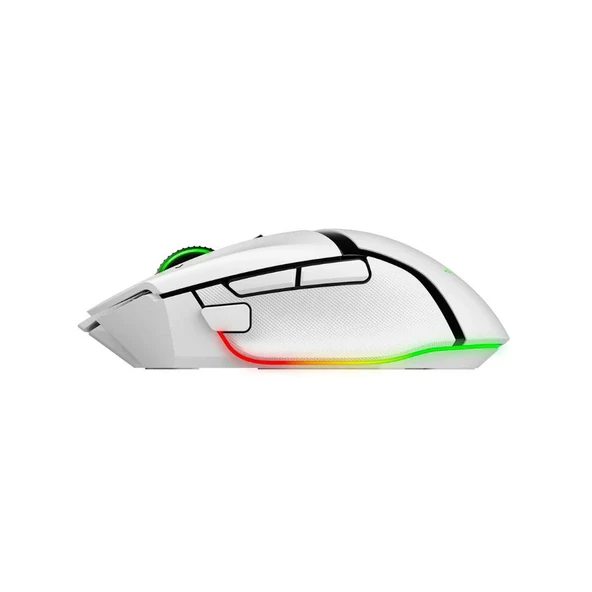 RAZER BASILISK V3 PRO 35000 DPI GAMING MOUSE-BEYAZ - Resim 3