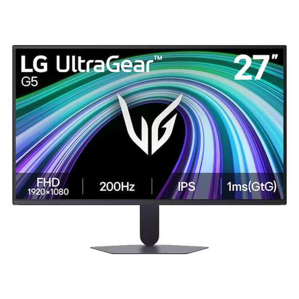 LG UltraGear 27G523B-B 27" 200Hz 1ms HDMI DP AdaptiveSync HDR10 FHD IPS Gaming Monitör ürün görseli 1