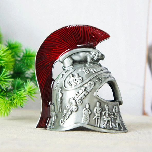Metal Dekoratif Şövalye Miğferi - Resim 3