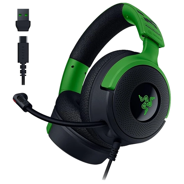 Razer Kraken V4 X Minecraft Edition Kablolu Gaming Kulaklık ürün görseli 1